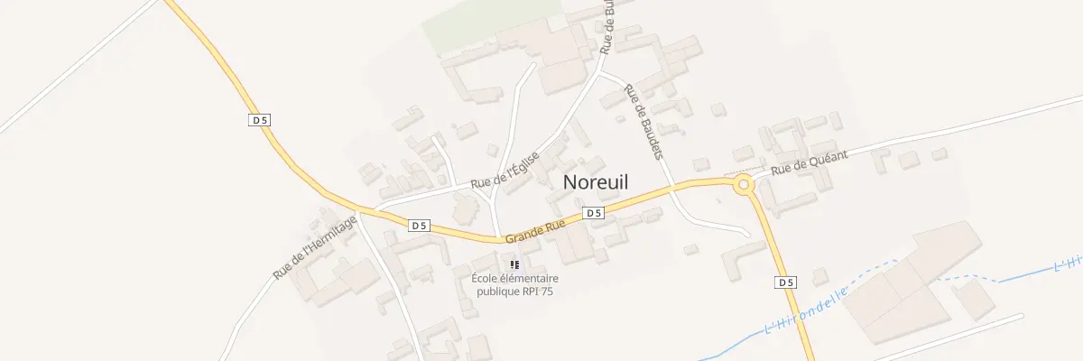 Plan du 12 Rue de l’Eglise à Noreuil