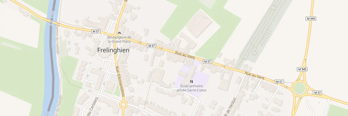 Plan du 41 Rue au Vent à Frelinghien