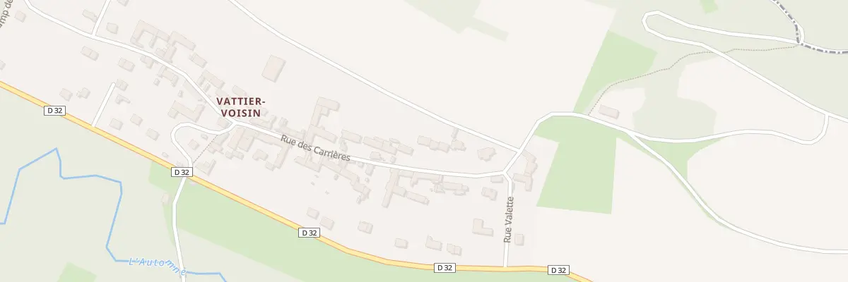 Plan du 8 Rue des Carrières à Fresnoy-la-Rivière