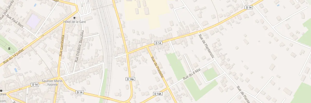 Plan du 134 Rue des Frères Gambon à Cosne-Cours-sur-Loire