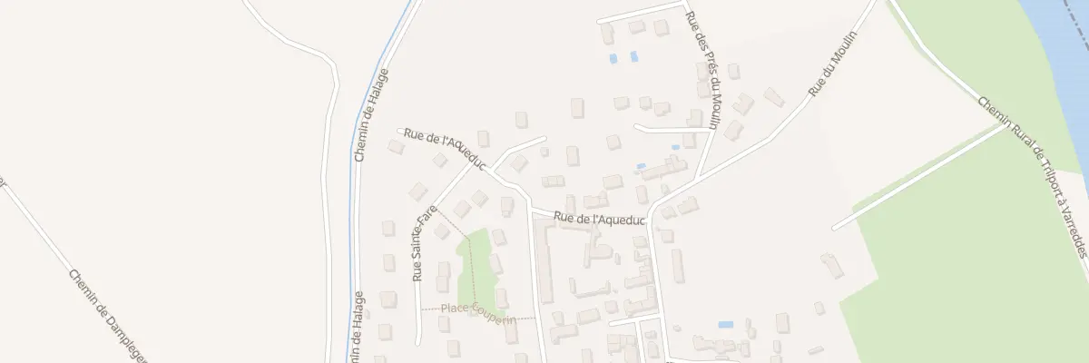 Plan du 13 Rue de l’Aqueduc à Poincy