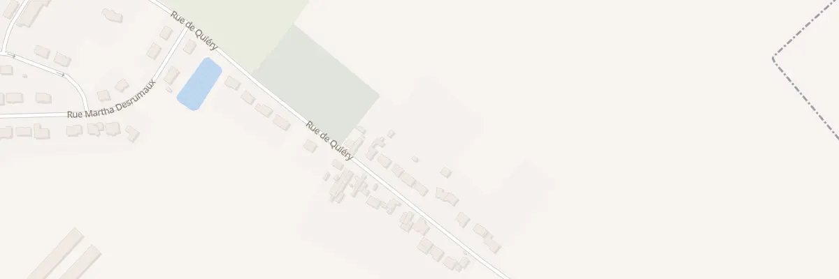 Plan du 9 Rue de Quiéry à Drocourt