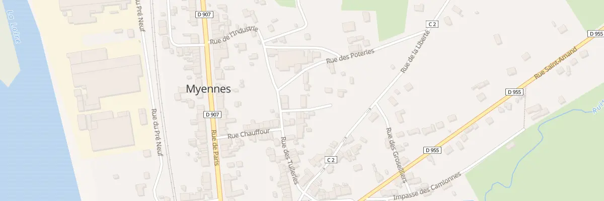 Plan du 3 Imp des Tuileries à Myennes