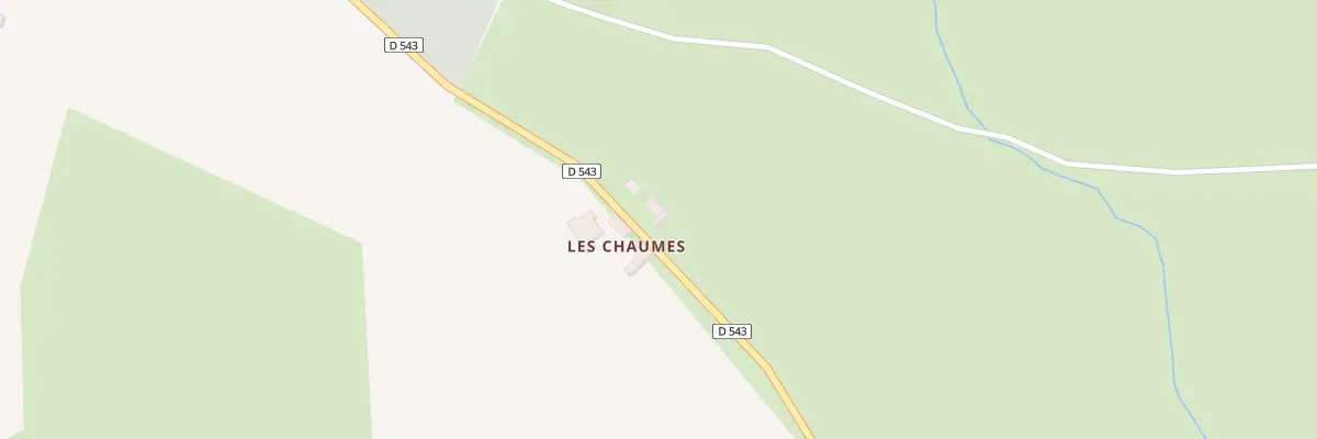 Plan du 5050B Les Chaumes à Chappes