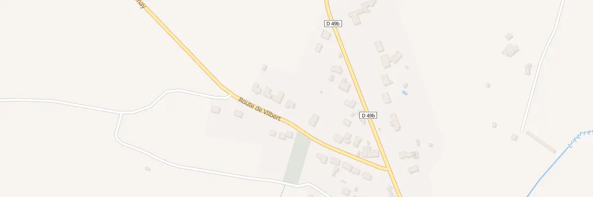 Plan du 14 Rte de Vilbert à Bernay-Vilbert