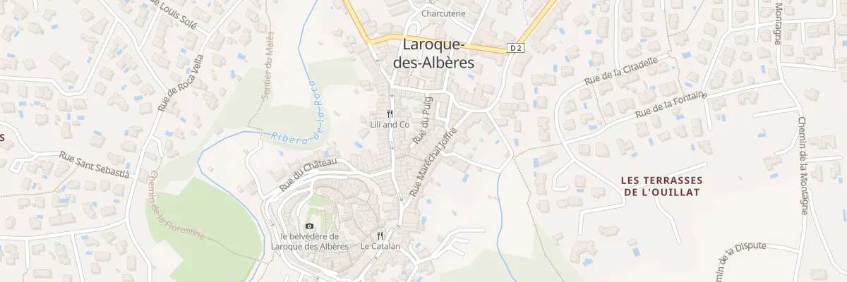 Plan du 8 Rue du Puig à Laroque-des-Albères