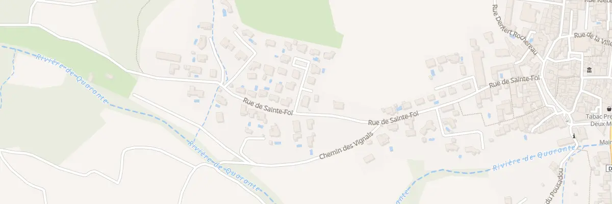 Plan du 5565 Rue Pain de Miel à Cruzy