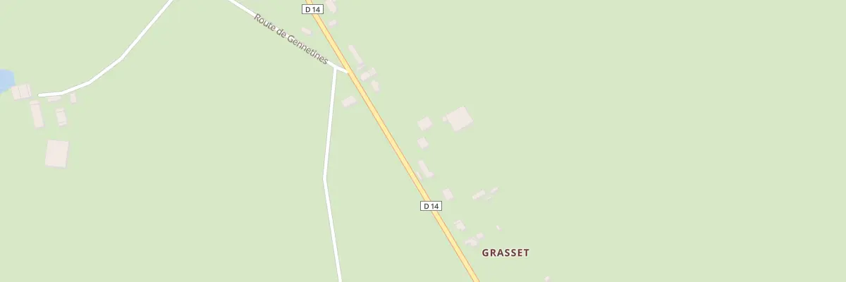 Plan du 15 Rte de Grasset à Saint-Plaisir