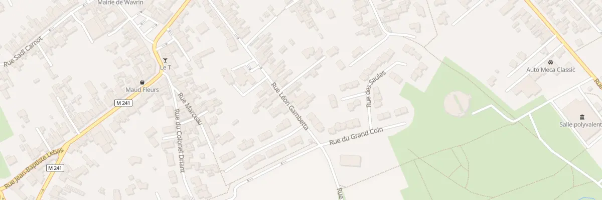 Plan du 53B Rue Léon Gambetta à Wavrin