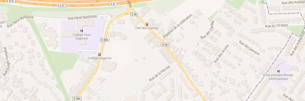 Plan du 51 Rue de la Libération à Montigny-en-Gohelle