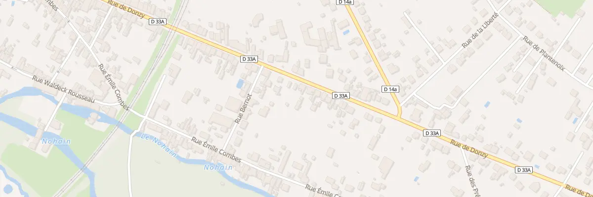 Plan du 114 Rue de Donzy à Cosne-Cours-sur-Loire