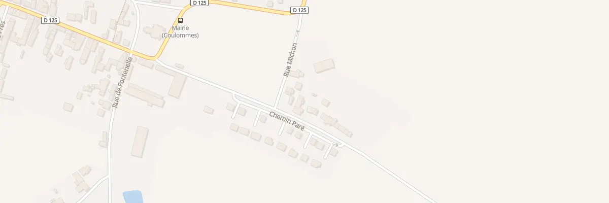 Plan du 21B Che Paré à Coulommes