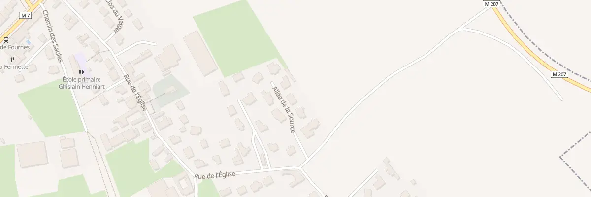 Plan du 96 All de la Source à Erquinghem-le-Sec