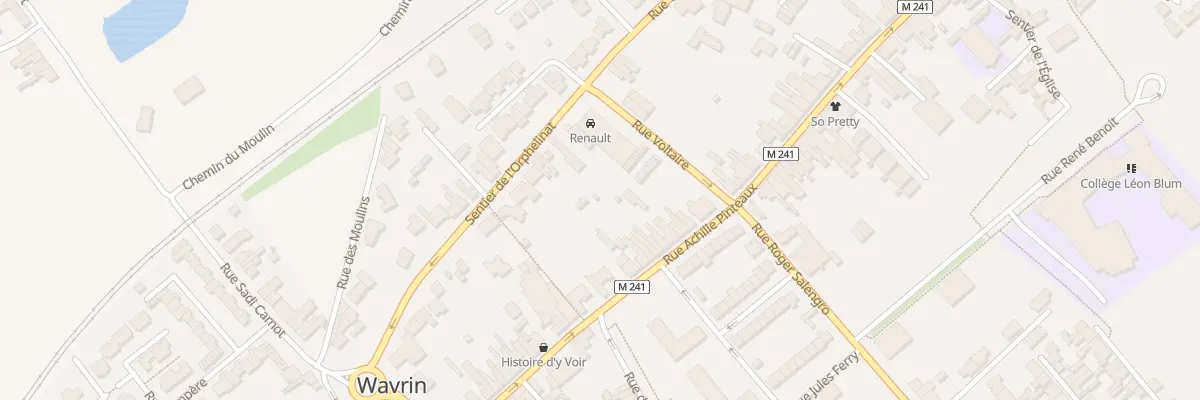 Plan du 81 Rue Achille Pinteaux à Wavrin