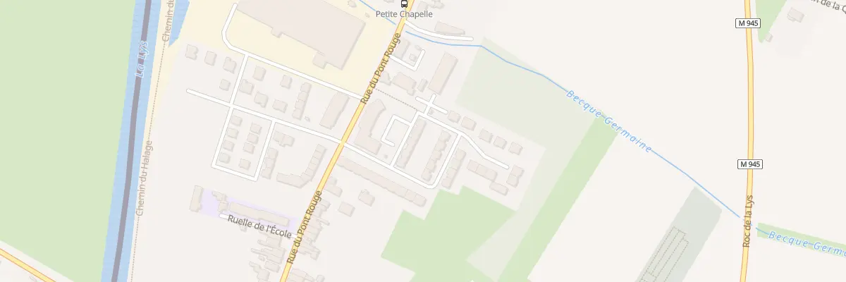 Plan du 8 Rue Clos du Manoir à Frelinghien