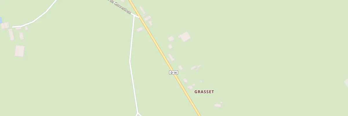 Plan du 13 Rte de Grasset à Saint-Plaisir