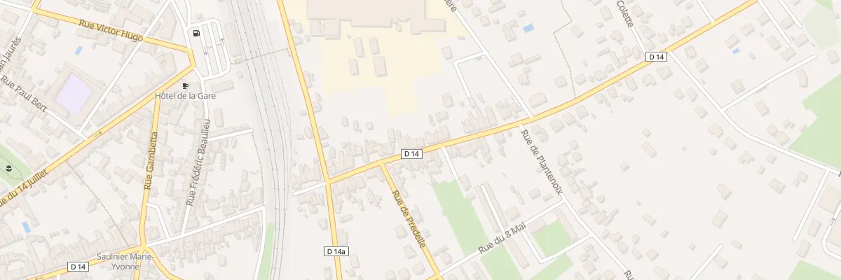Plan du 161 Rue des Frères Gambon à Cosne-Cours-sur-Loire