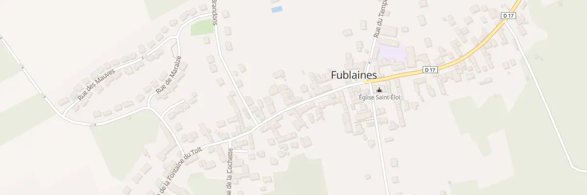 Plan du 26 Rue de la Fontaine du Toit à Fublaines