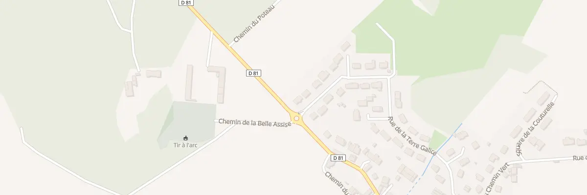 Plan du 40 Rue de la Terre Galice à Rethondes