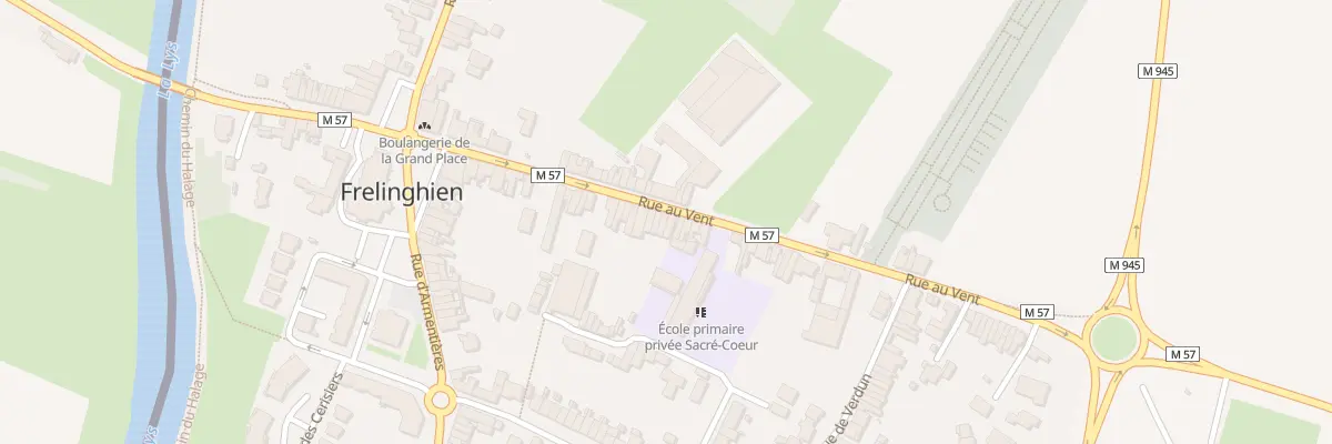 Plan du 49 Rue au Vent à Frelinghien