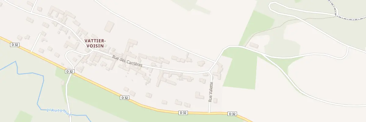 Plan du 6 Rue des Carrières à Fresnoy-la-Rivière