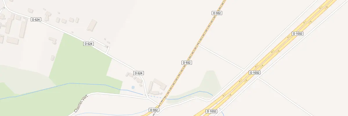 Plan du 595 Rue du Paradis à Ribécourt-Dreslincourt