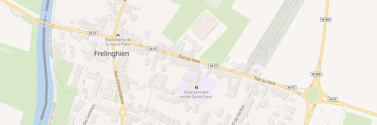 Plan du 51 Rue au Vent à Frelinghien