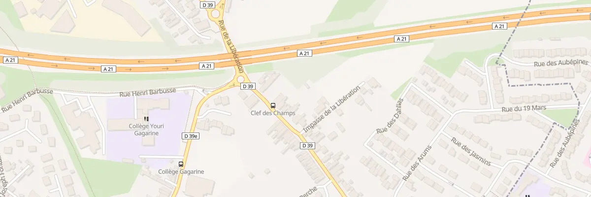 Plan du 16 Rue de la Libération à Montigny-en-Gohelle