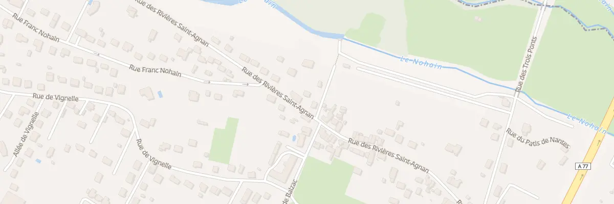 Plan du 45B Rue Rivieres Saint Agnan à Cosne-Cours-sur-Loire