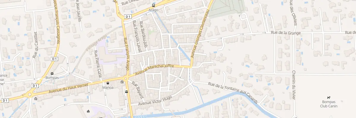 Plan du 7 Rue du Moulin à Bompas