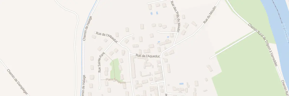 Plan du 7 Rue de l’Aqueduc à Poincy