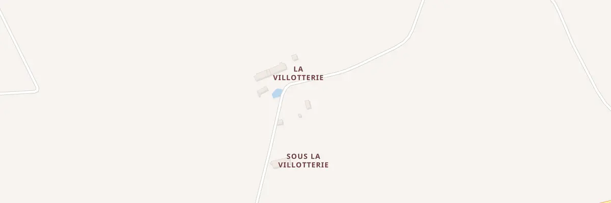 Plan du 33 La Villotterie à Courtemaux