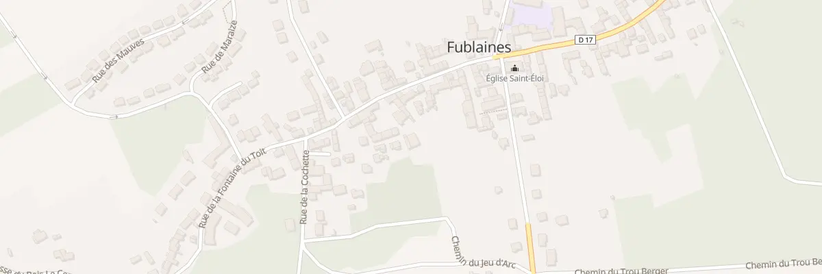 Plan du 31 Rue de la Fontaine du Toit à Fublaines