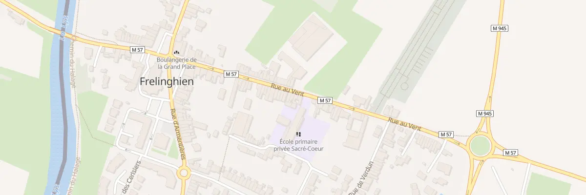 Plan du 57 Rue au Vent à Frelinghien