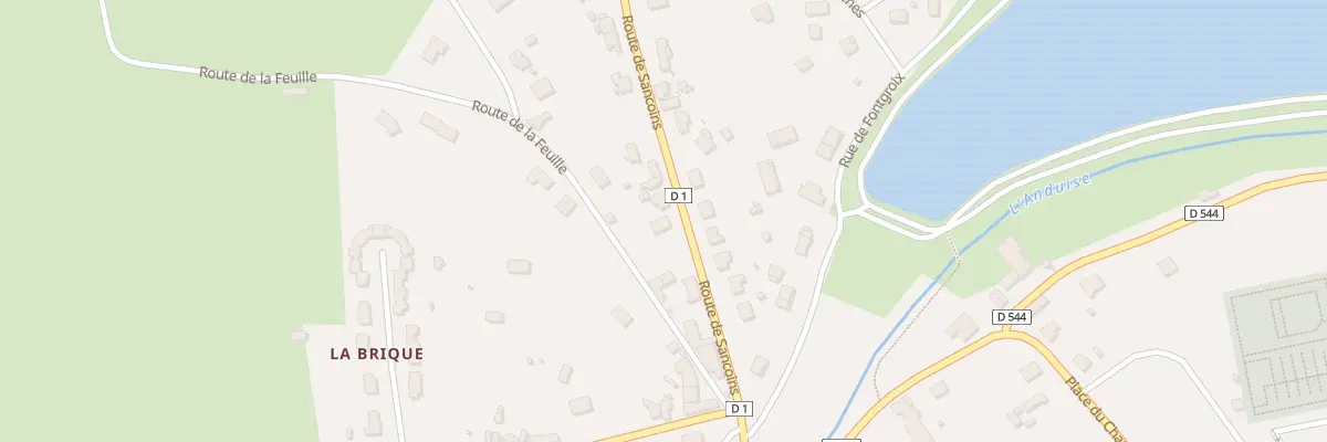 Plan du 13 Rte de Sancoins à Lurcy-Lévis