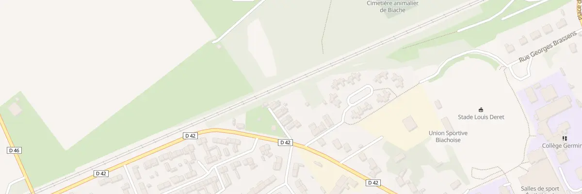 Plan du 29 Rue Gambetta à Biache-Saint-Vaast
