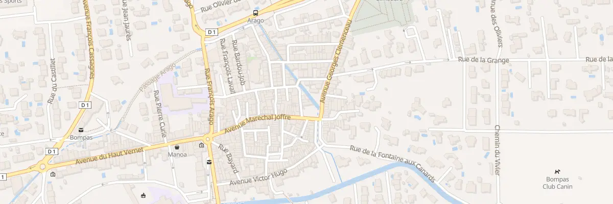 Plan du 4 Rue du Moulin à Bompas