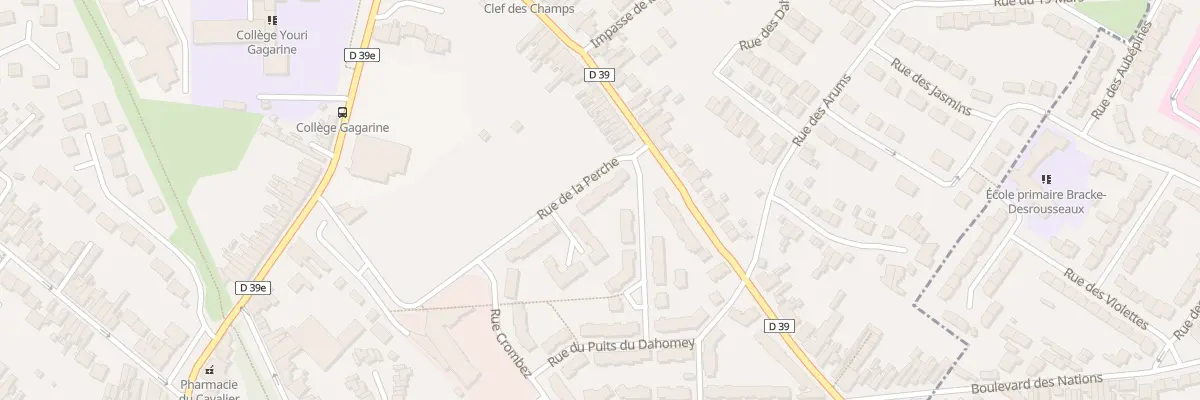 Plan du 5 Rue de la Perche à Montigny-en-Gohelle