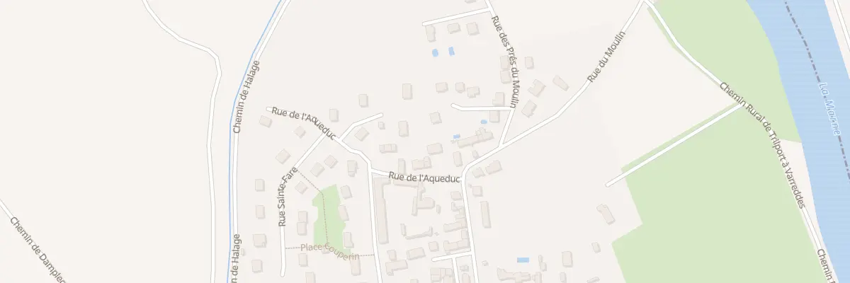 Plan du 5 Rue de l’Aqueduc à Poincy