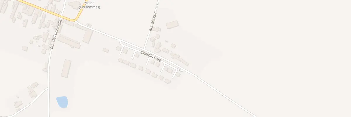 Plan du 27 Che Paré à Coulommes
