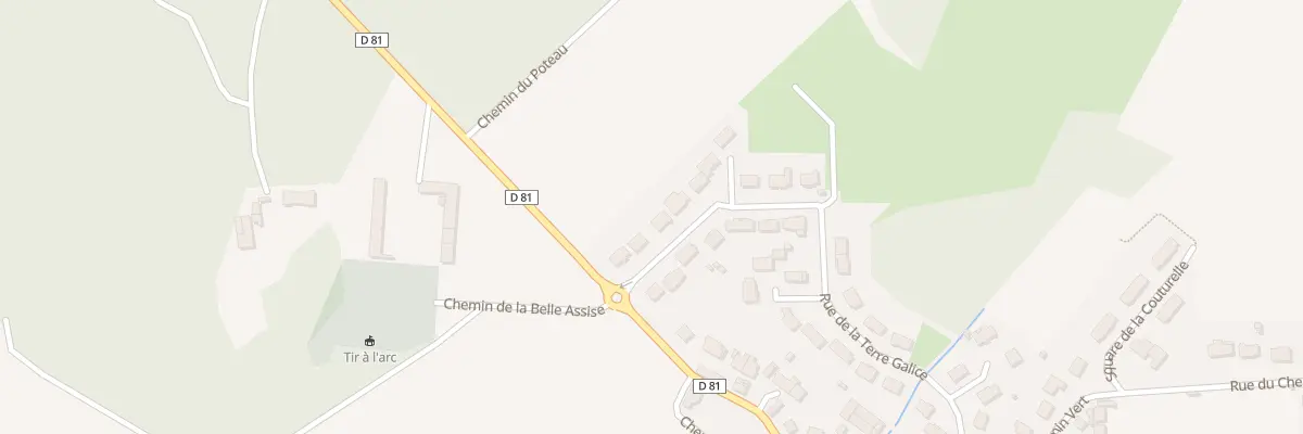 Plan du 36 Rue de la Terre Galice à Rethondes