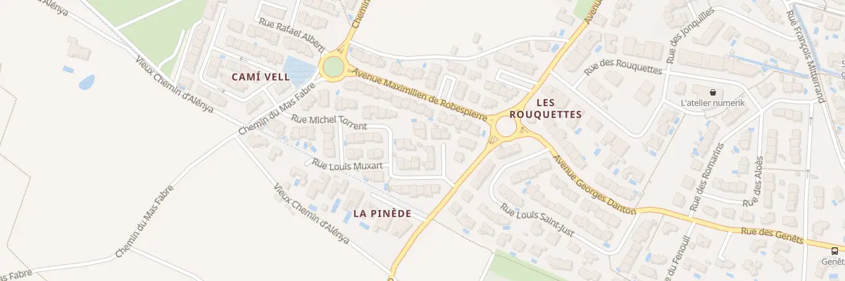 Plan du 12 Rue Michel Torrent à Cabestany