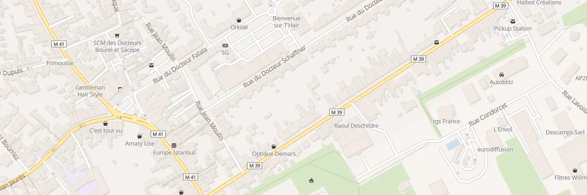 Plan du 23 Rue Roger Salengro à Annœullin
