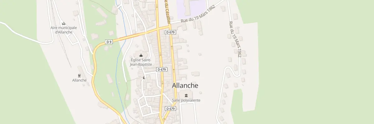 Plan du 18 Rue des Forgerons à Allanche
