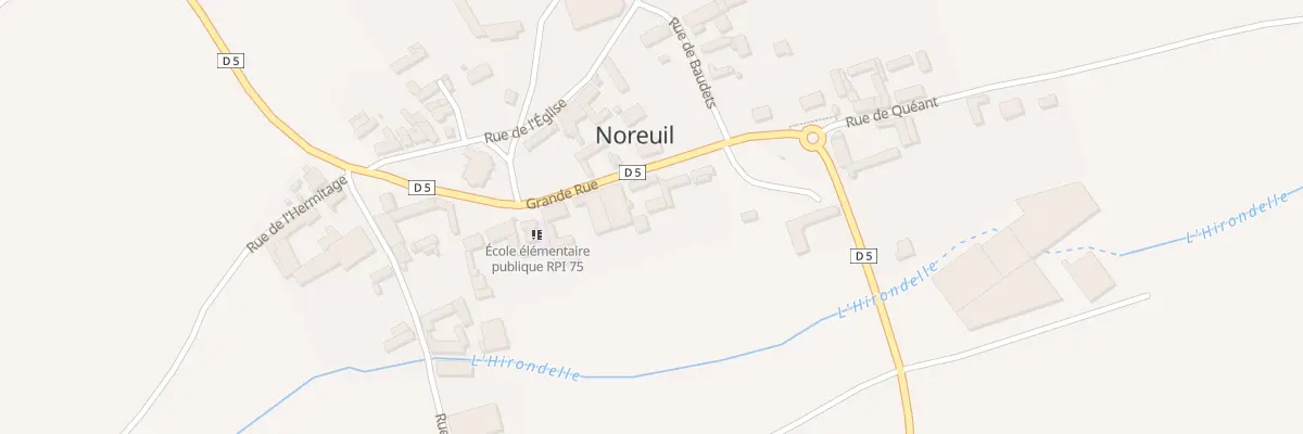 Plan du 33 Gr Grand Rue à Noreuil