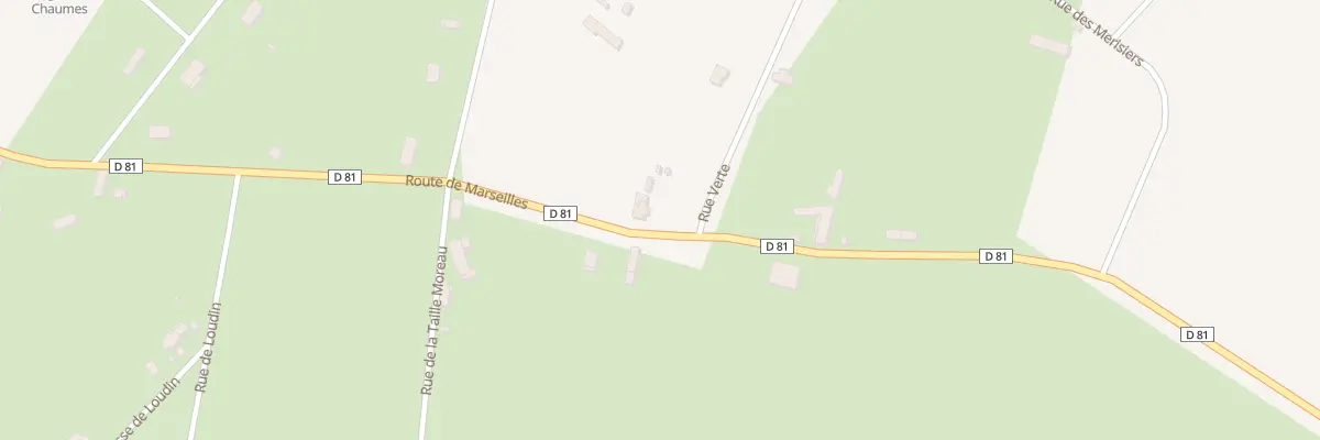 Plan du 1 Rue Verte à Précy