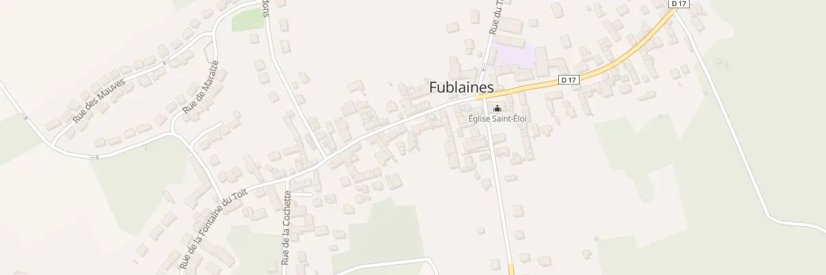 Plan du 19 Rue de la Fontaine du Toit à Fublaines