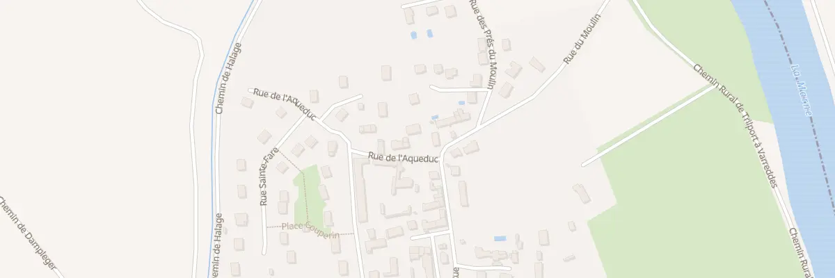 Plan du 3 Rue de l’Aqueduc à Poincy