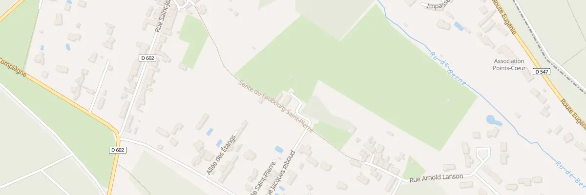 Plan du 13 Rue des Etangs à Vieux-Moulin