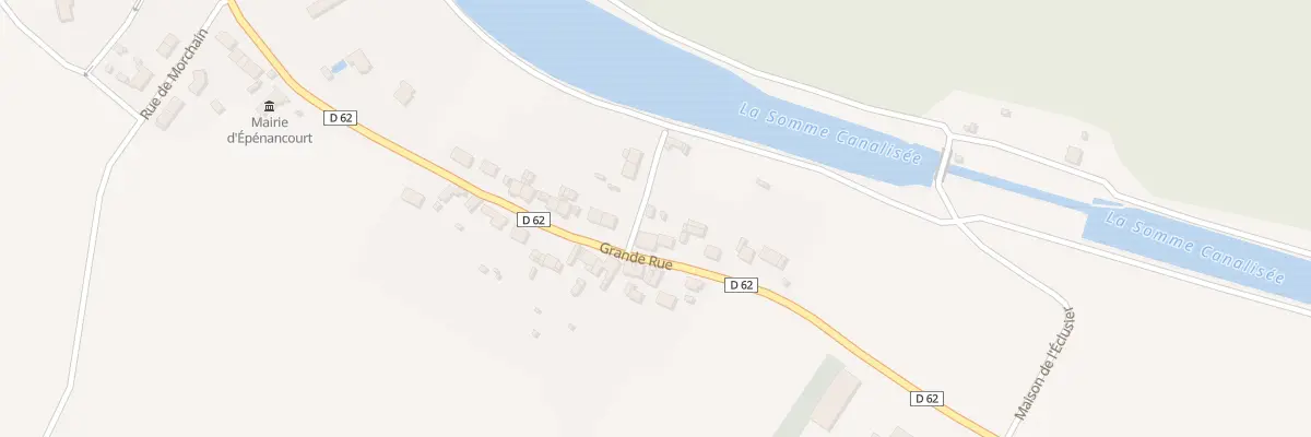 Plan du 37 Gr Grande Rue à Épénancourt